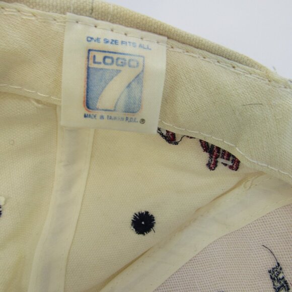 Indianapolis 500 Embroidered Logo Men's White Adjustable Snapback Cap Hat - Picture 9 of 10